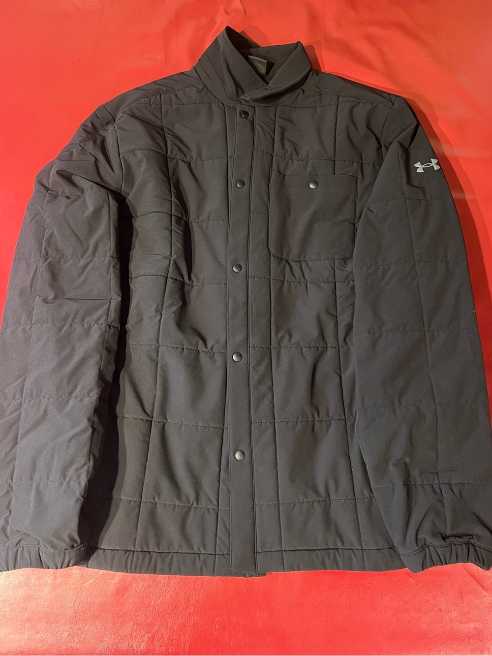 Under Armour Men’s Black Lightweight Quilted Puffer Jacket